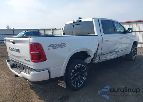 2025 Ram 1500 Limited 4X4 6'4 Box z USA, uszkodzony, nr VIN 1C6SRFPP2SN725519